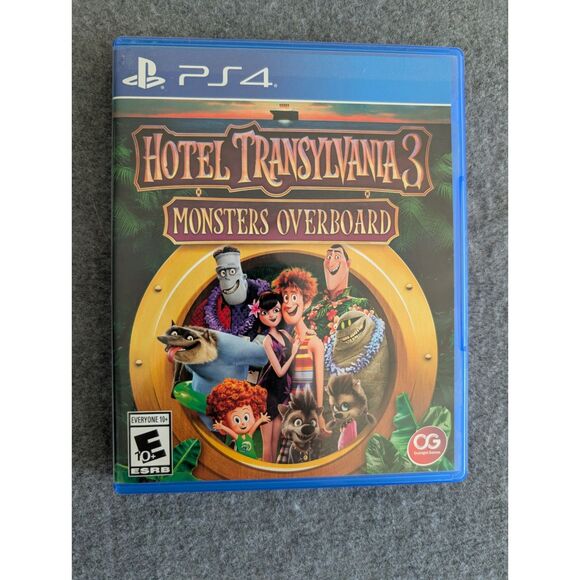 Sony Other - Hotel Transylvania 3 Monsters Overboard (Sony PlayStation 4, 2018) PS4 Tested